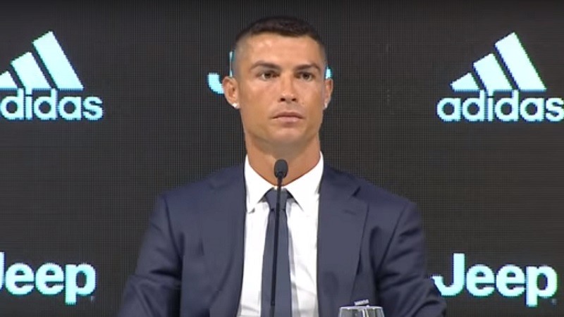 Presentacion de Cristiano Ronaldo como jugador de la Juventus