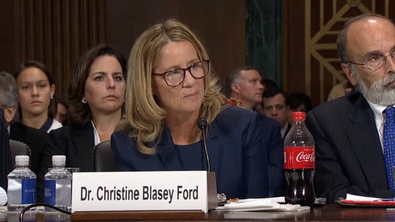 Christine Blasey Ford acusa de agresión sexual al candidato de Trump al Supremo