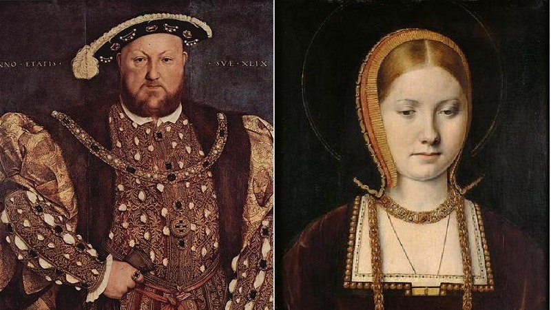 Enrique VIII y Catalina de Aragon