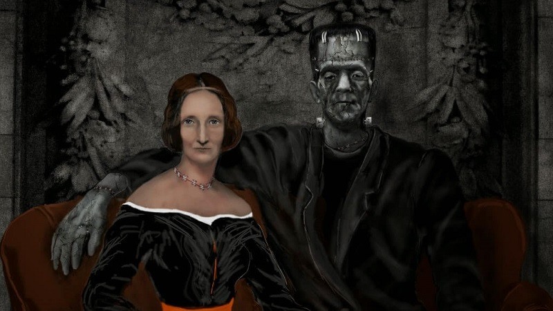 Mary Shelley y su famoso personaje Frankenstein