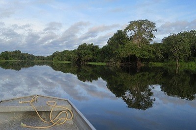 Rio Itenez o Guapore es un largo rio amazonico