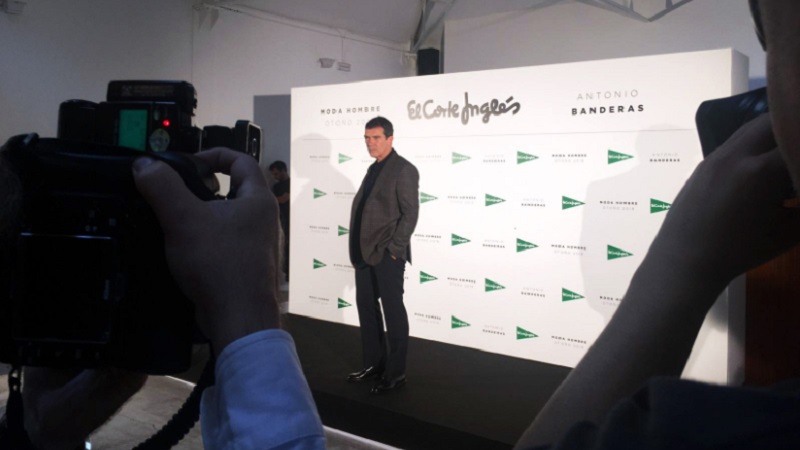 Antonio Banderas será la nueva imagen de la campaña de Moda Hombre Otoño- Invierno 2018 de El Corte Inglés
