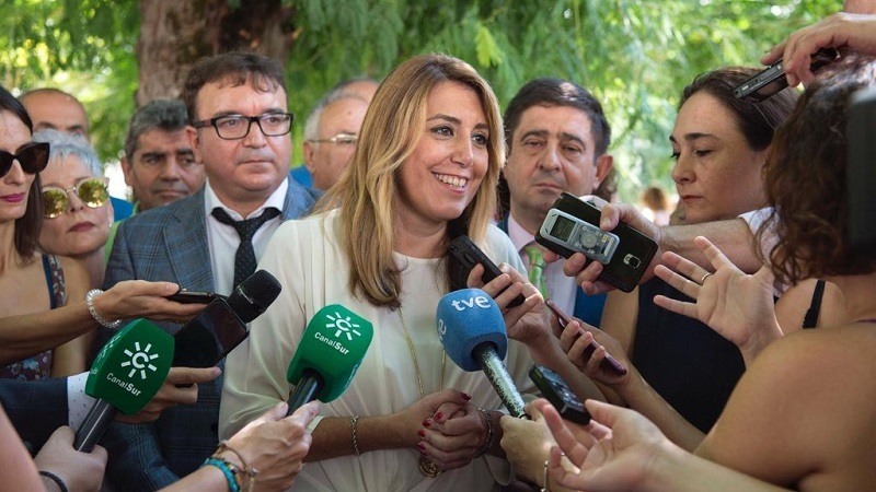 Susana Díaz convoca elecciones en Andalucía para el 2 de diciembre