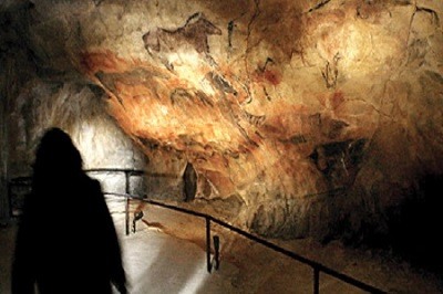 Interior de la cueva de Altamira