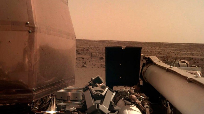 La sonda InSight de la Nasa aterrizó con éxito en Marte