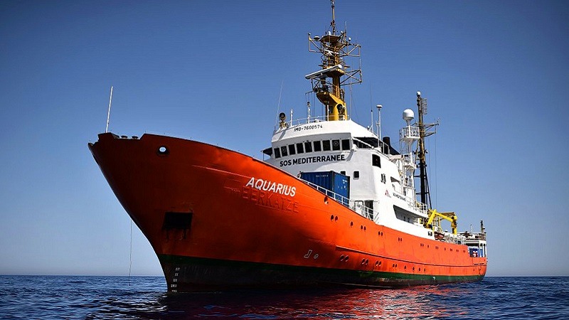 El buque de rescate Acuarius ya no salvara a mas inmigrantes en el Mediterraneo