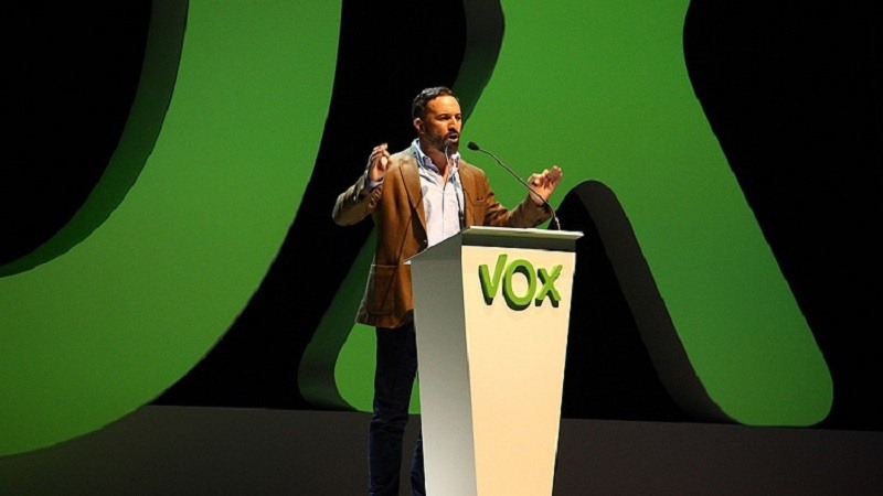 Santiago Abascal, lider de Vox