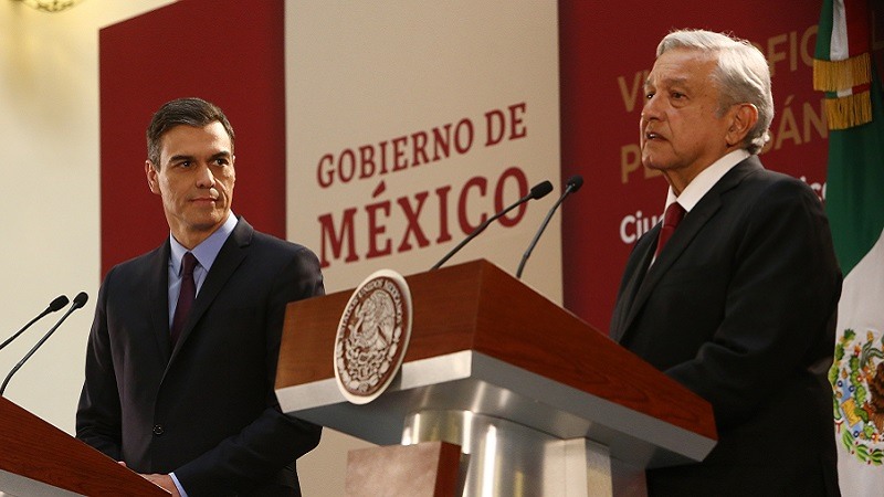 El presidente de Mexico exige al Rey que Espana se disculpe por la Conquista