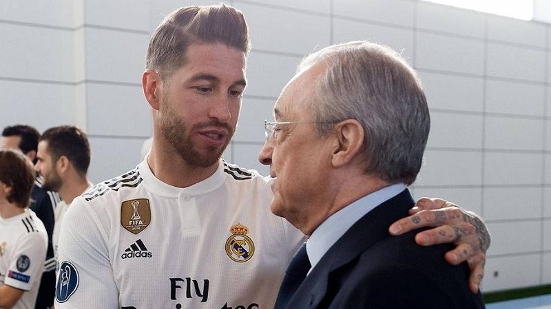 Florentino Pérez confirma que Sergio Ramos pidió salir del Madrid… Gratis!!!