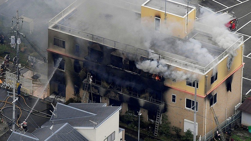 Al menos 33 muertos en un incendio intencionado en un estudio de ‘anime’ de Japón