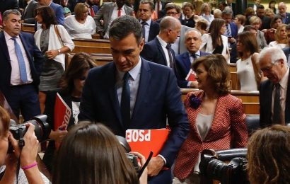 El Pleno del Congreso de los Diputados rechaza la investidura de Pedro Sánchez