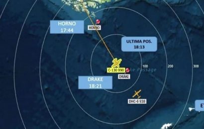 Desaparece un avión militar chileno con 38 pasajeros que se dirigía a la Antártida