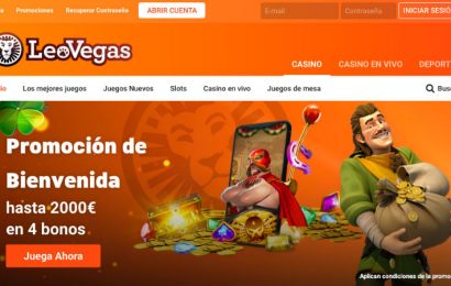 LeoVegas: propuesta de juegos y bonos en España