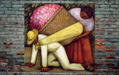 El cargador de flores de Diego Rivera
